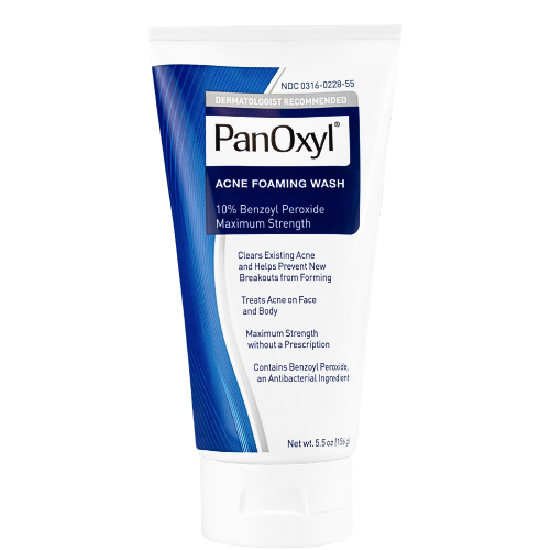 Panoxyl 10% acne foaming wash