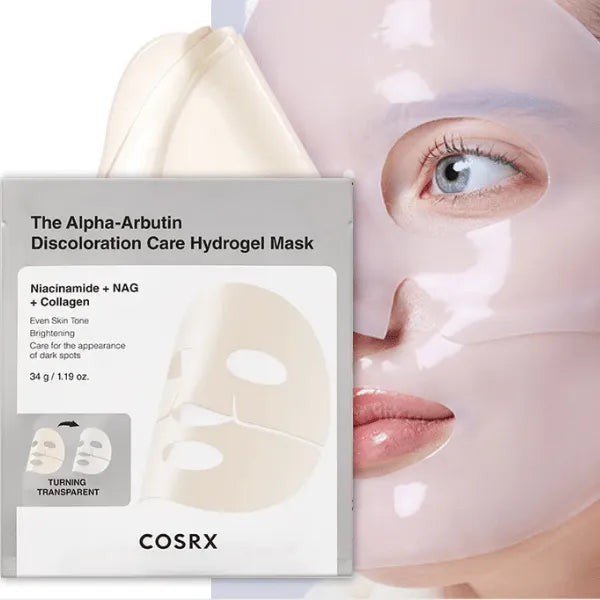 COSRX ALPHA-ARBUTIN DISCOLORATION CARE HYDROGEL MASK