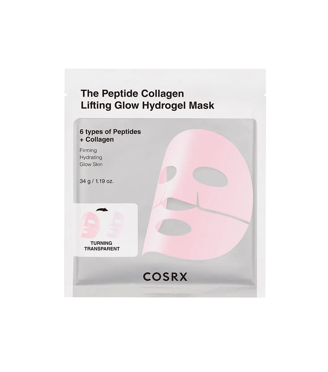 COSRX PEPTIDE COLLAGEN LIFTING GLOW HYDROGEL MASK