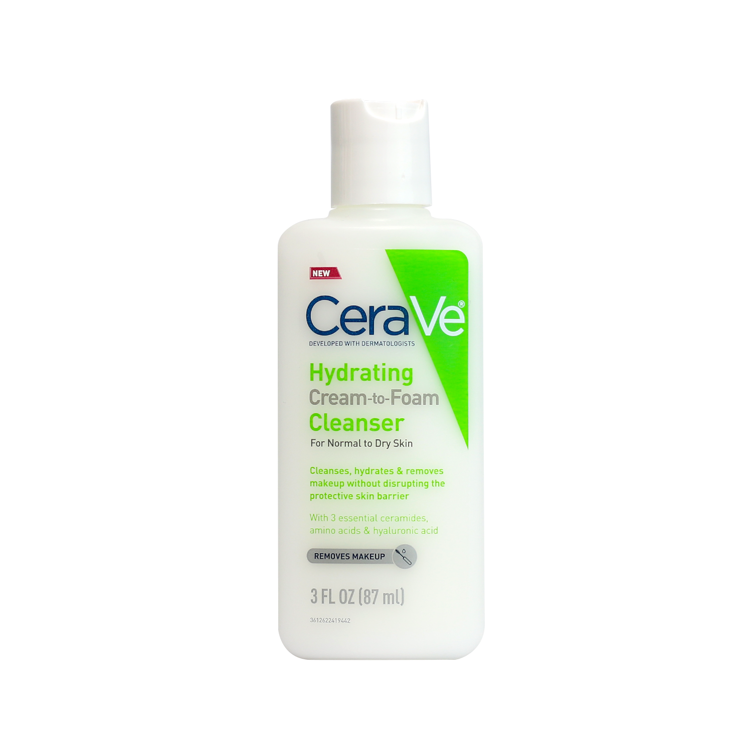 Cerave Hydrating Cream To Foam 87ml