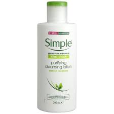 Simple purifying lotion