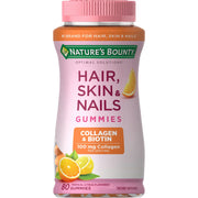 Nature's Bounty Hair, Skin & Nails Collagen & Biotin Gummies