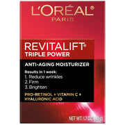 L'OREAL Paris Revitalift Triple Power Anti-Aging Moisturizer