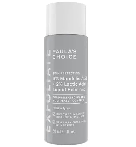Paula's Choice 6% Mandelic Acid + 2% Lactic Acid Liquid Exfoliant