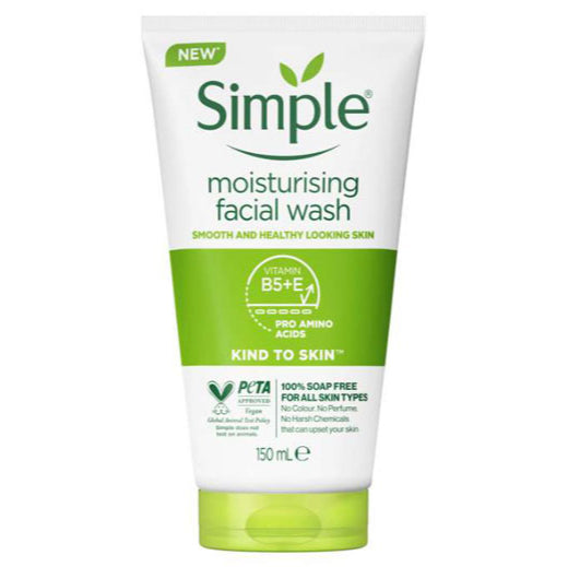 simple moisturizing wash